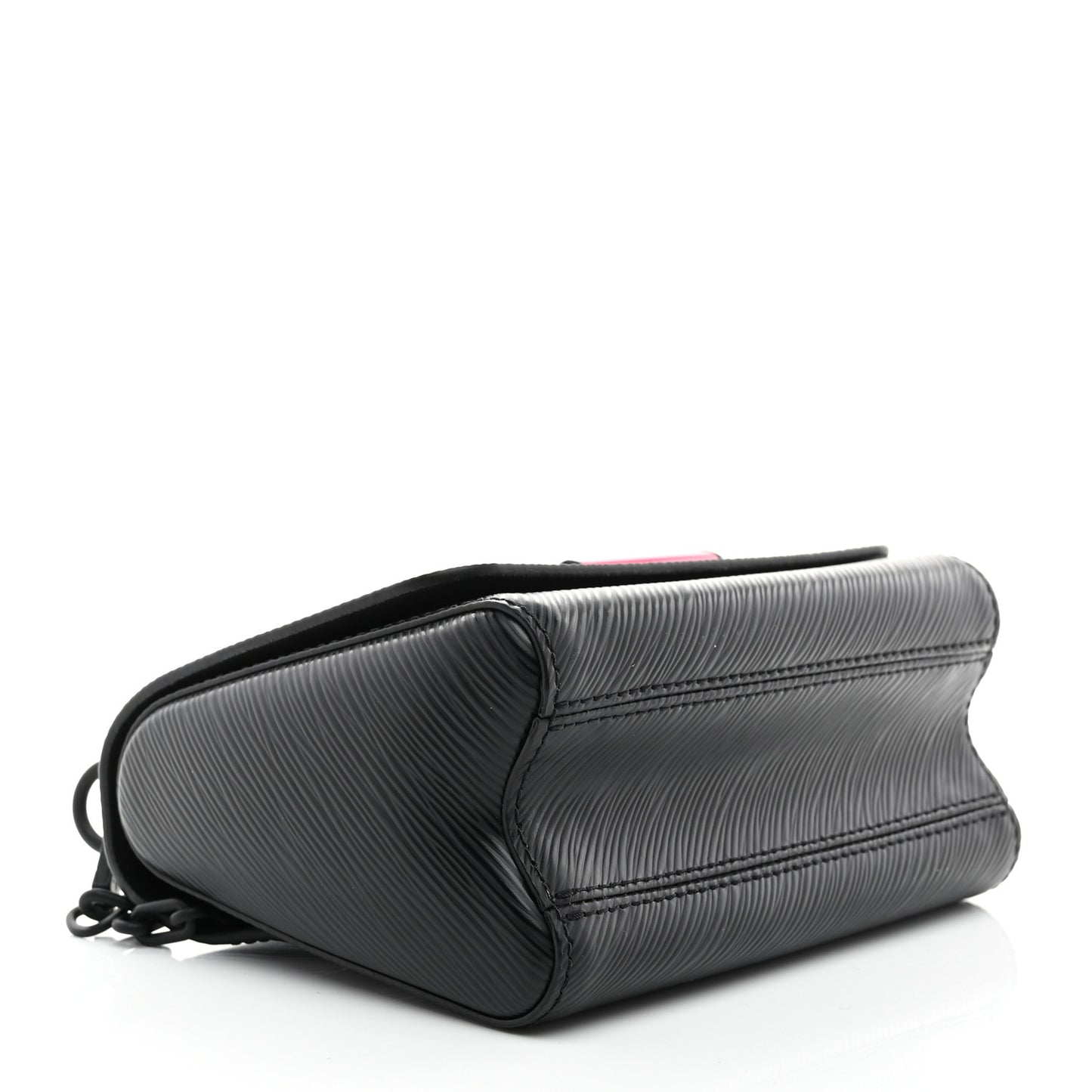 Epi Twist Shoulder Bag PM Black Pink