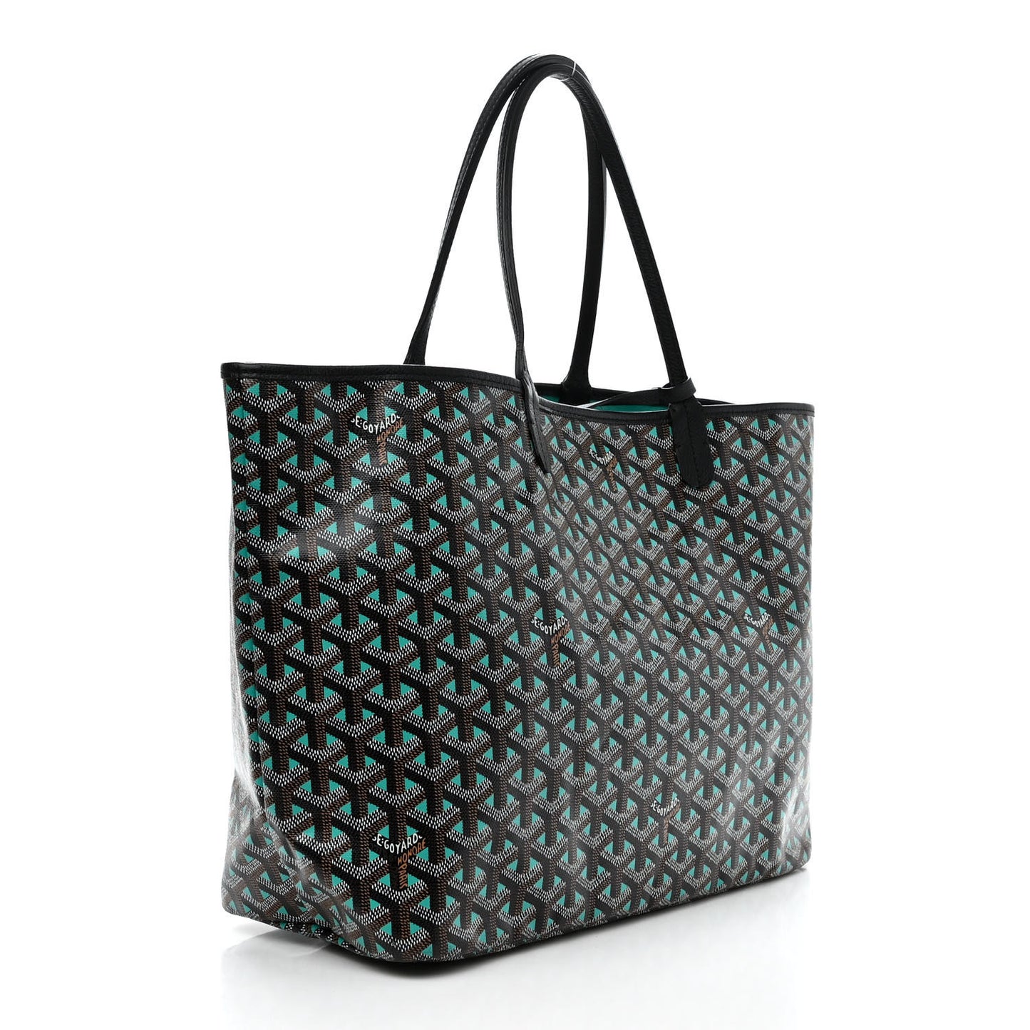 Goyardine Saint Louis Claire Voie PM Black Blue