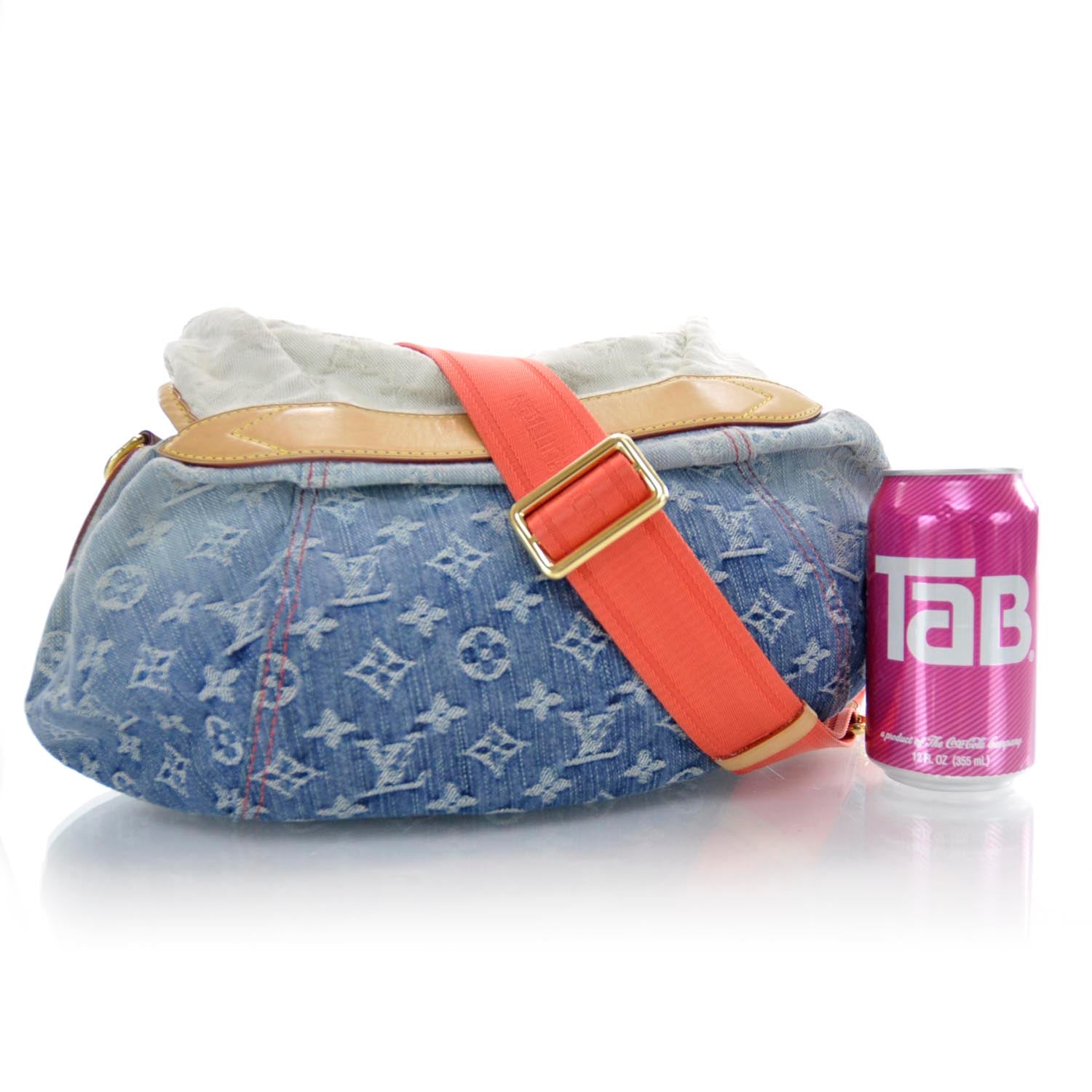 Louis Vuitton Denim Sunshine Messenger Blue 3 of 8
