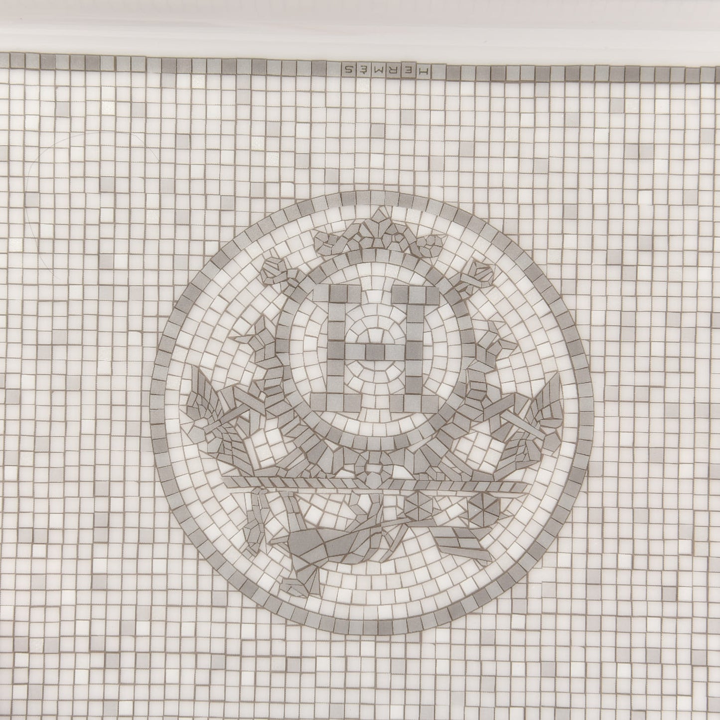 Porcelain Mosaique Au 24 Sushi Plate Platine
