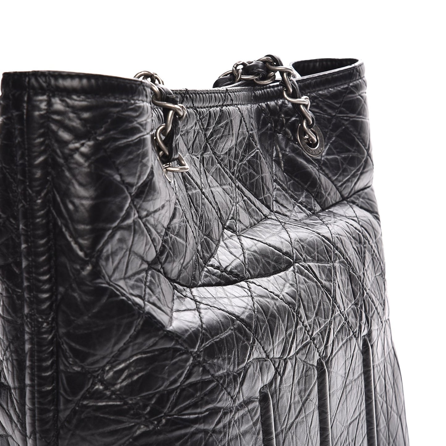 Calfskin Small Shopping In Moscow Tote Black