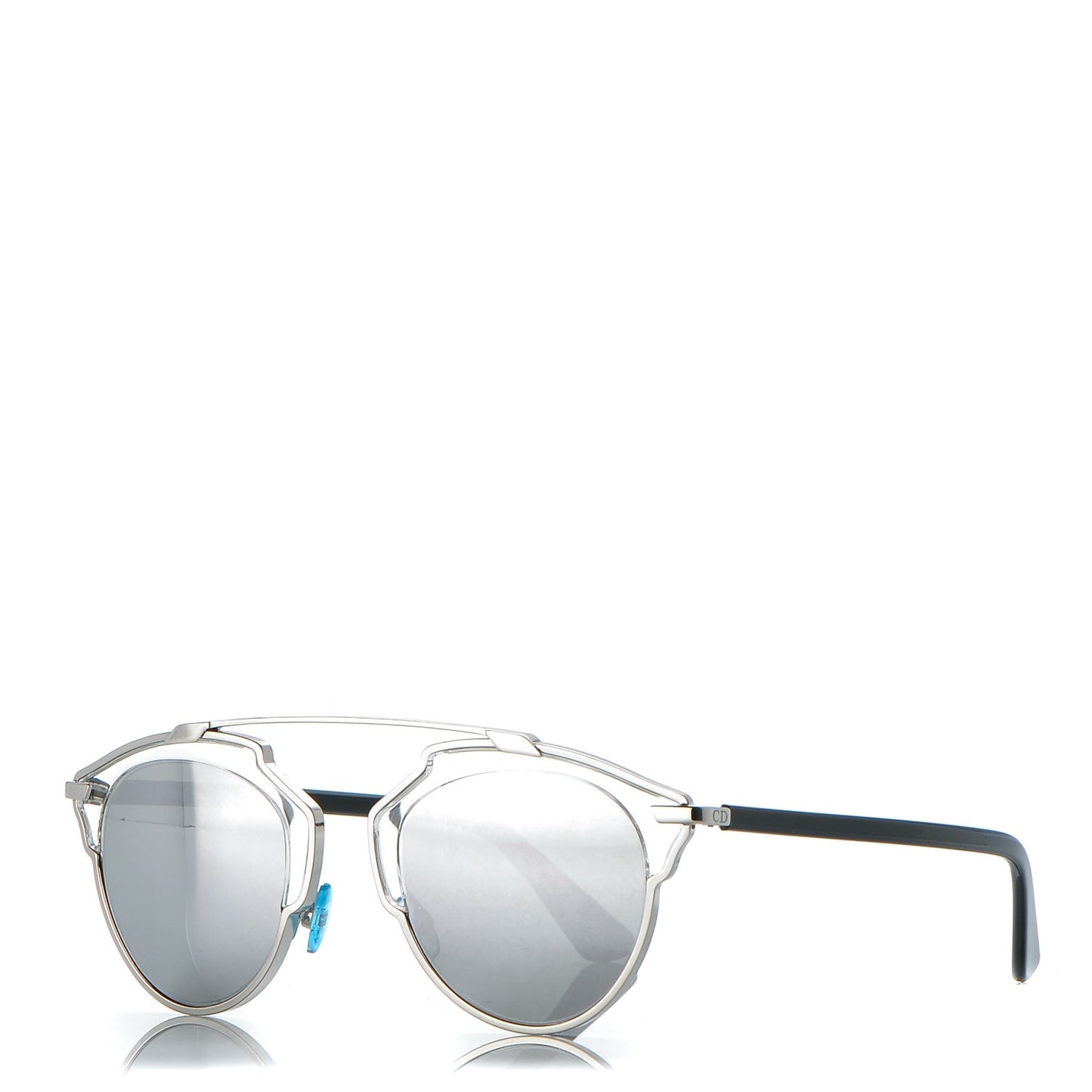 Mirrored So Real Sunglasses Silver