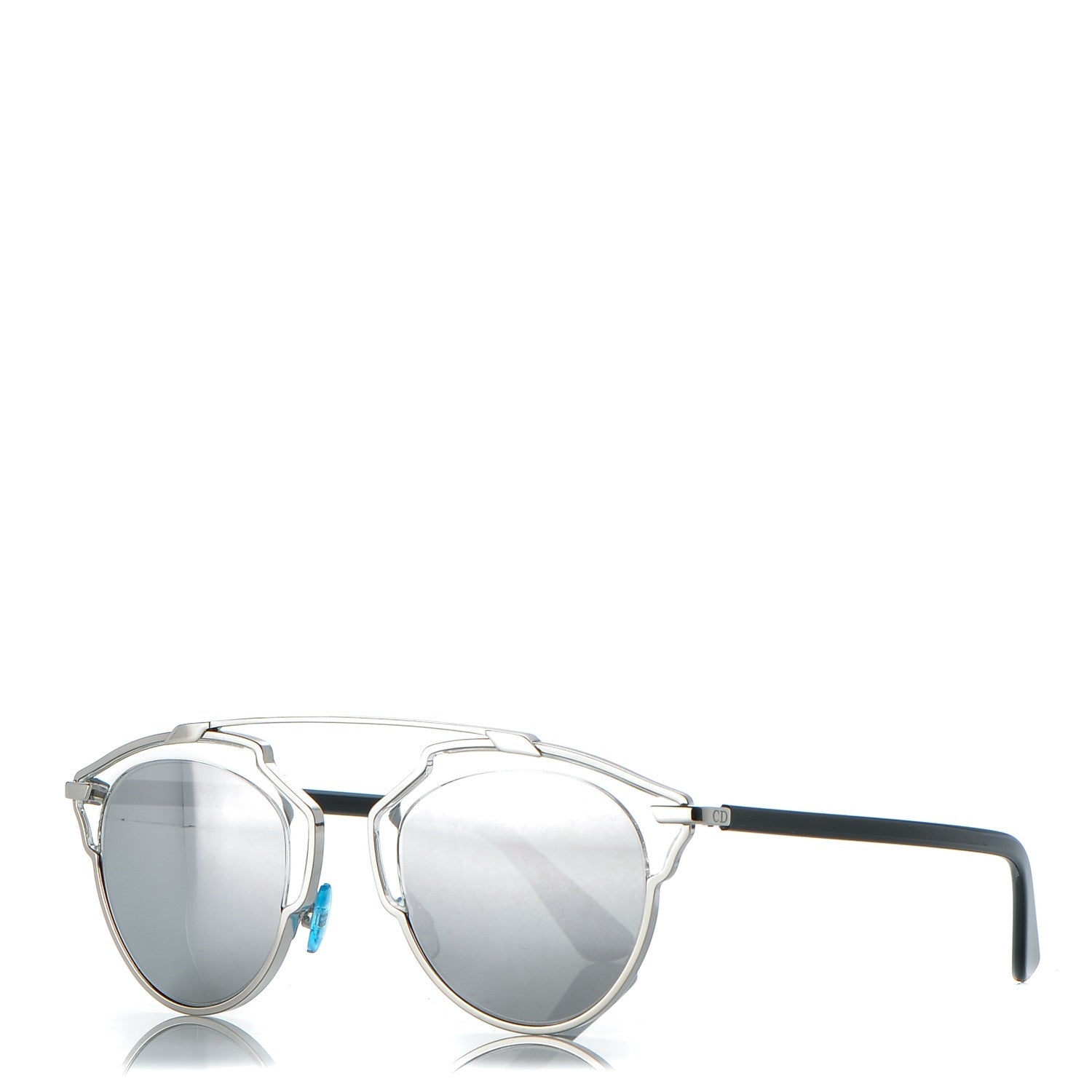 Christian Dior Mirrored So Real Sunglasses Silver 1 of 9