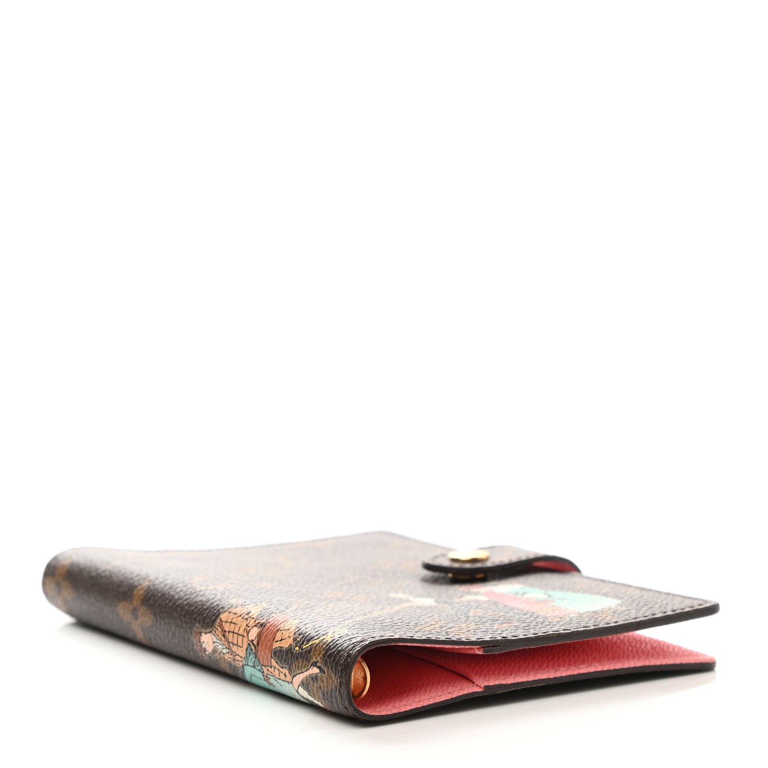 Louis Vuitton Monogram Illustre Small Ring Agenda Rose 4 of 7