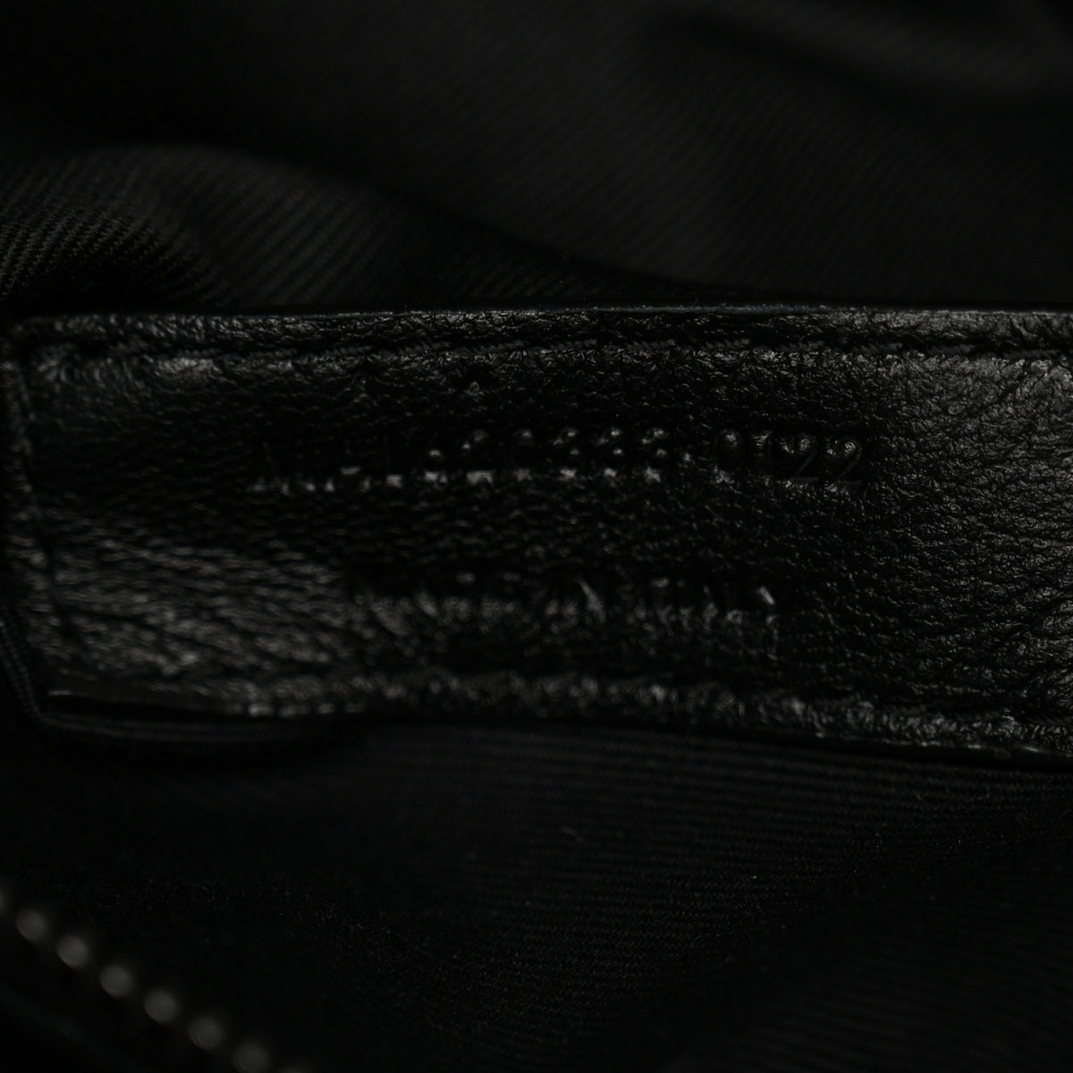Lambskin Quilted Toy Loulou Puffer Monogram Monochrome Chain Satchel Black