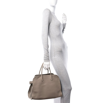 The Row Matte Grained Calfskin Soft Margaux 15 Silk 3 of 9