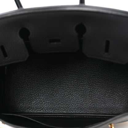 Hermes Togo Birkin 25 Black 5 of 11