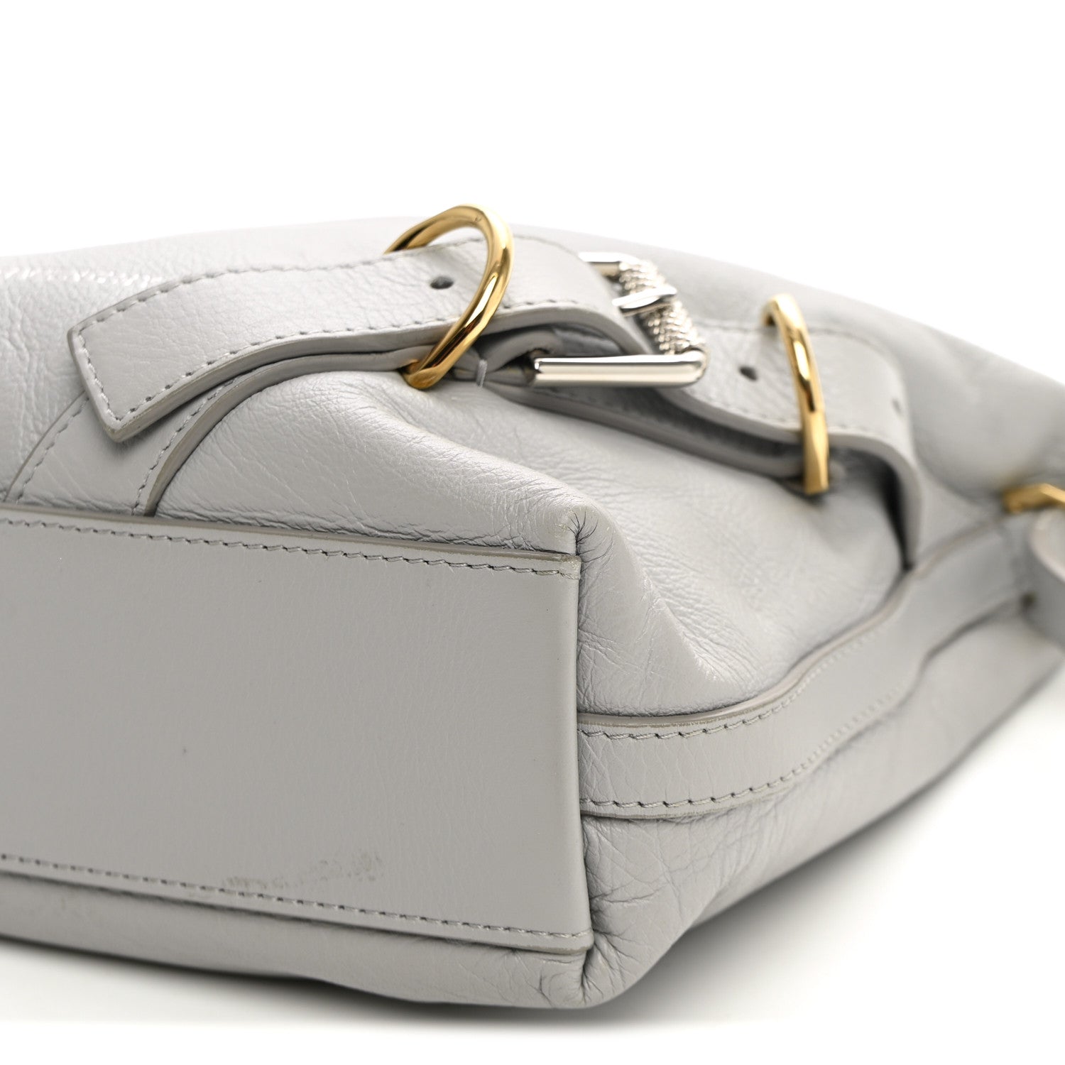 Givenchy Calfskin Small Voyou Bag Light Grey 9 of 10