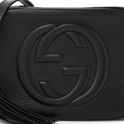 Gucci Pebbled Calfskin Small Soho Disco Bag Black 8 of 11