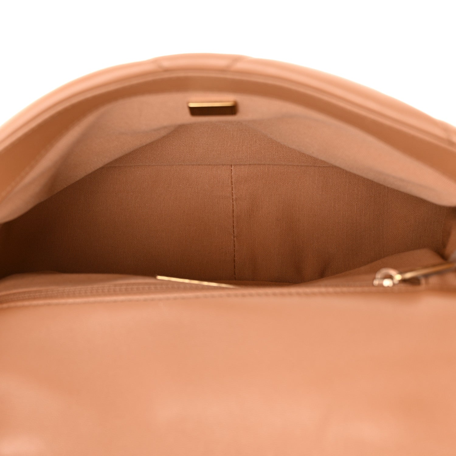 Chanel Lambskin Quilted Medium Chanel 19 Flap Brown 5 of 10