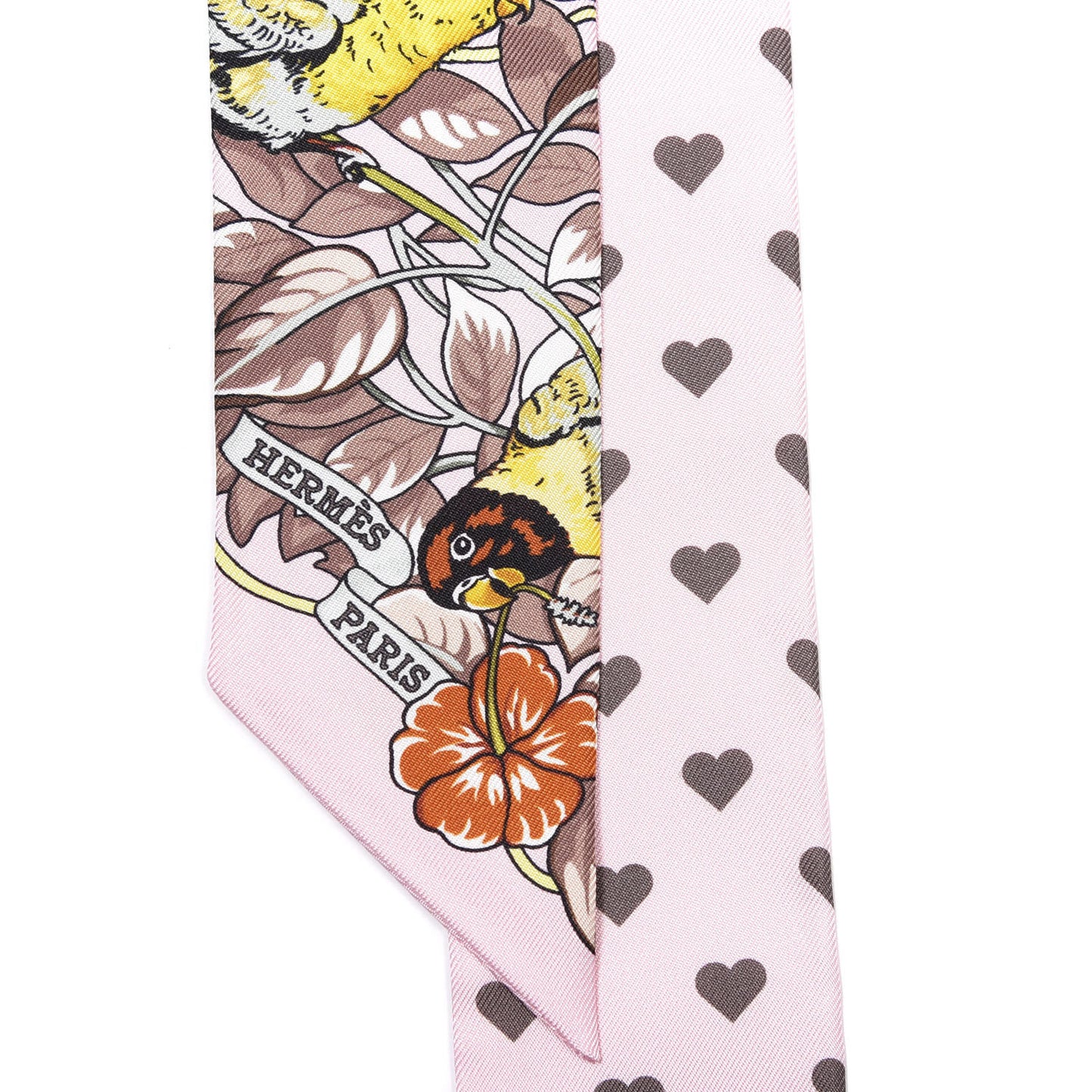 Silk Jungle Love Love Twilly Rose Pale Etoupe