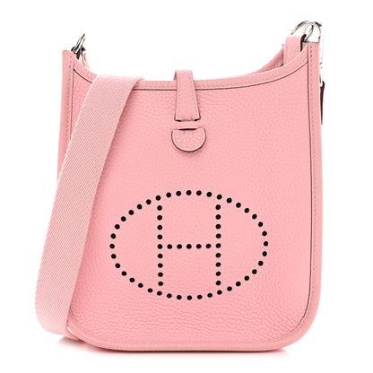Hermes Taurillon Clemence Evelyne TPM Rose Sakura 1 of 10