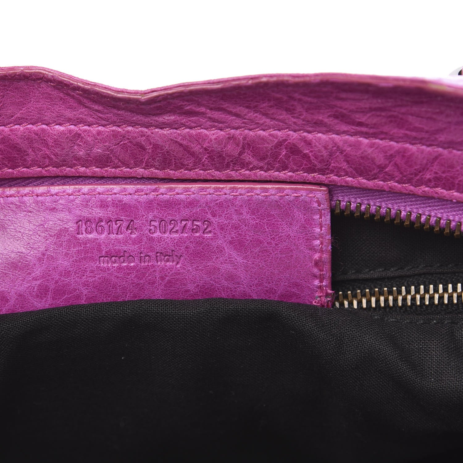 Balenciaga Agneau Classic Hardware Step Magenta 7 of 16
