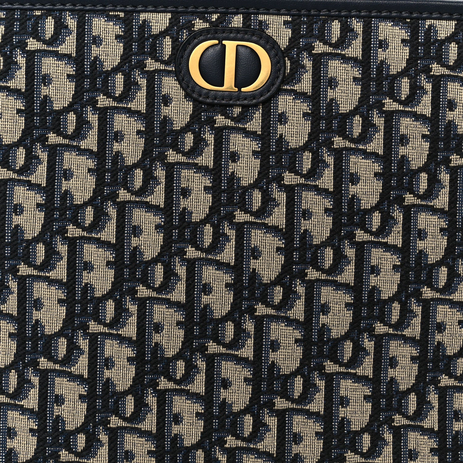 Christian Dior Oblique 30 Montaigne Pouch Blue 8 of 8