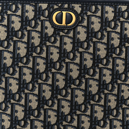 Christian Dior Oblique 30 Montaigne Pouch Blue 8 of 8
