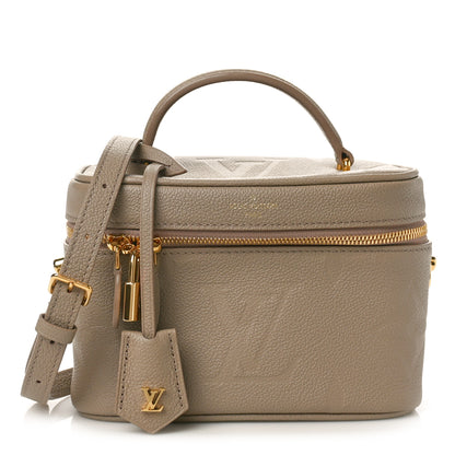 Louis Vuitton Empreinte Monogram Giant Vanity PM Tourterelle 1 of 9