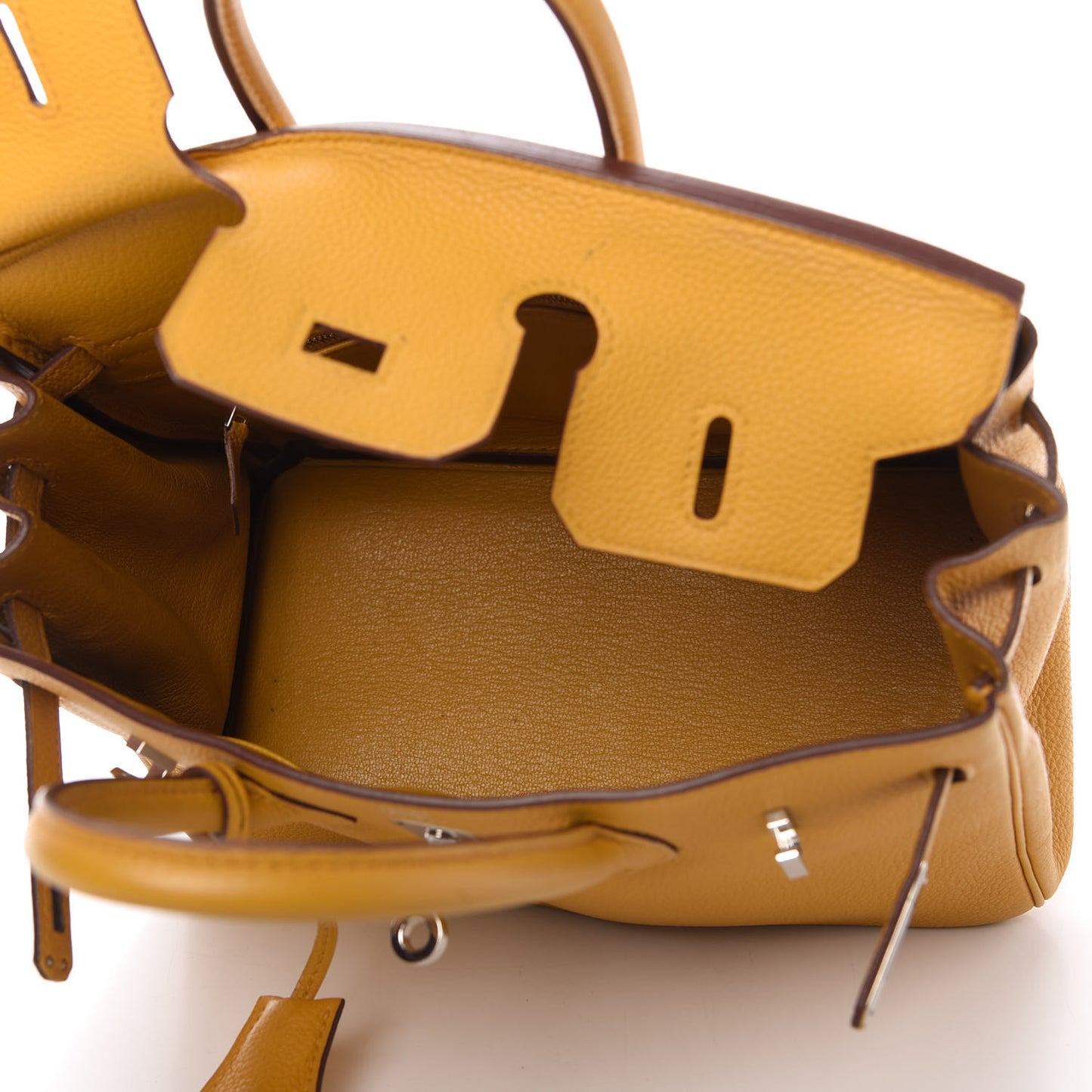 Togo Birkin 25 Jaune Ambre