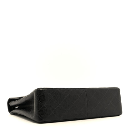 Chanel Caviar Jumbo Single Flap Black 4 of 10