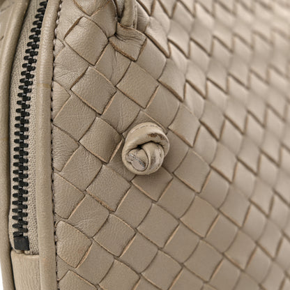 Bottega Veneta Nappa Intrecciato Nodini Crossbody Messenger Steel 11 of 13