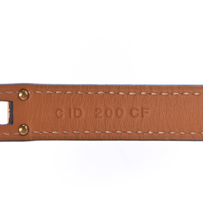 Hermes Lizard Kelly Double Tour Bracelet T1 Ombre 5 of 7