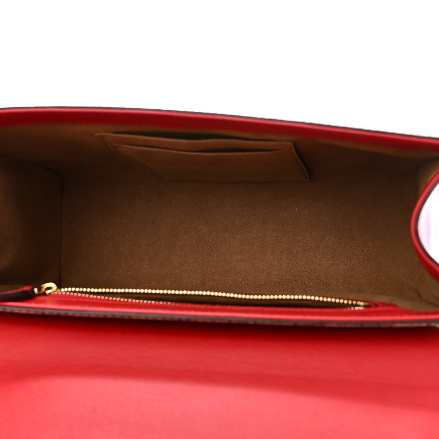 Gucci GG Supreme Monogram Calfskin Medium Padlock Shoulder Bag Beige Hibiscus Red New Rosette 5 of 10