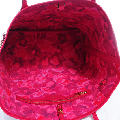 Louis Vuitton Monogram Ikat Neverfull MM Rose Indien 6 of 8