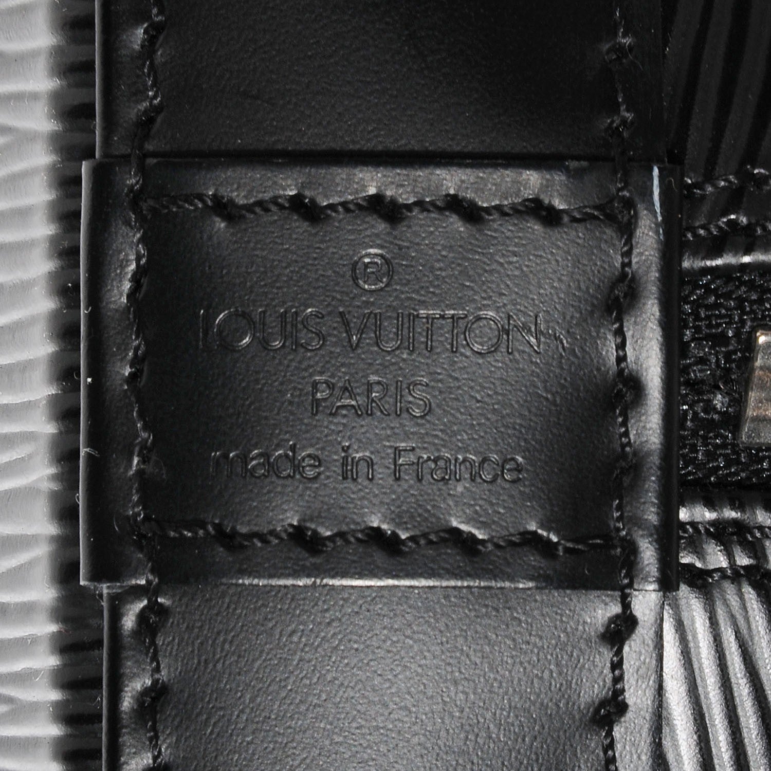 Louis Vuitton Epi Alma PM Black 7 of 7