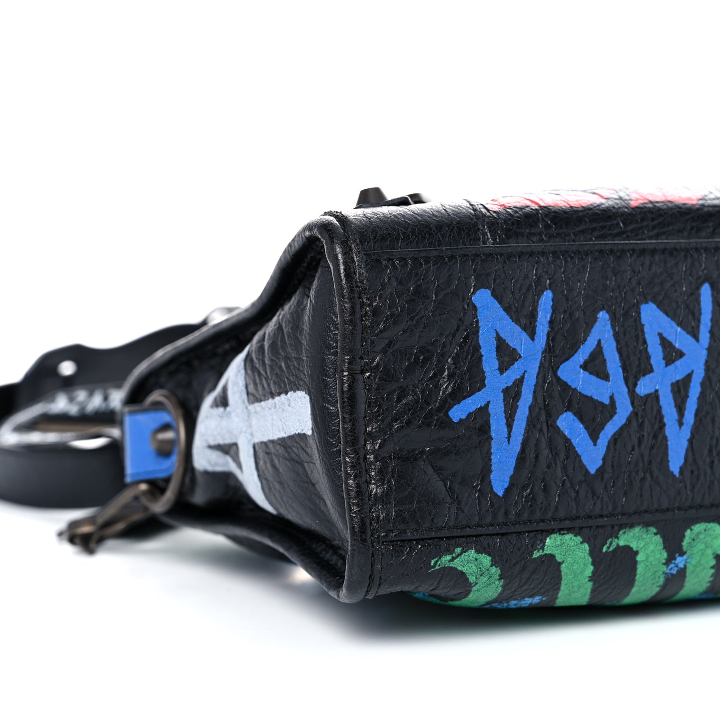 Agneau Graffiti All Over Classic Hardware S City Black Vert Rouge