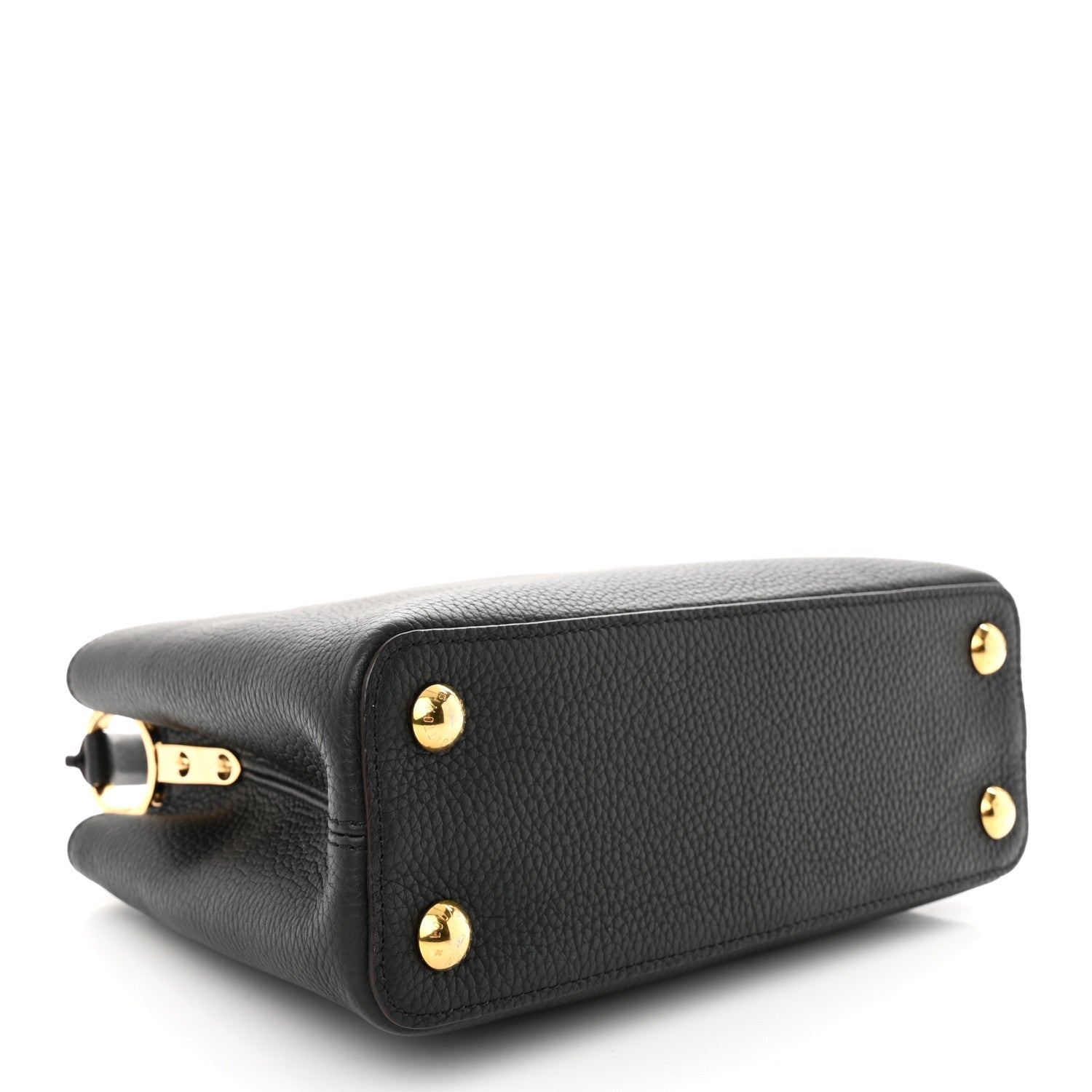 Louis Vuitton Taurillon Capucines BB Black 4 of 9