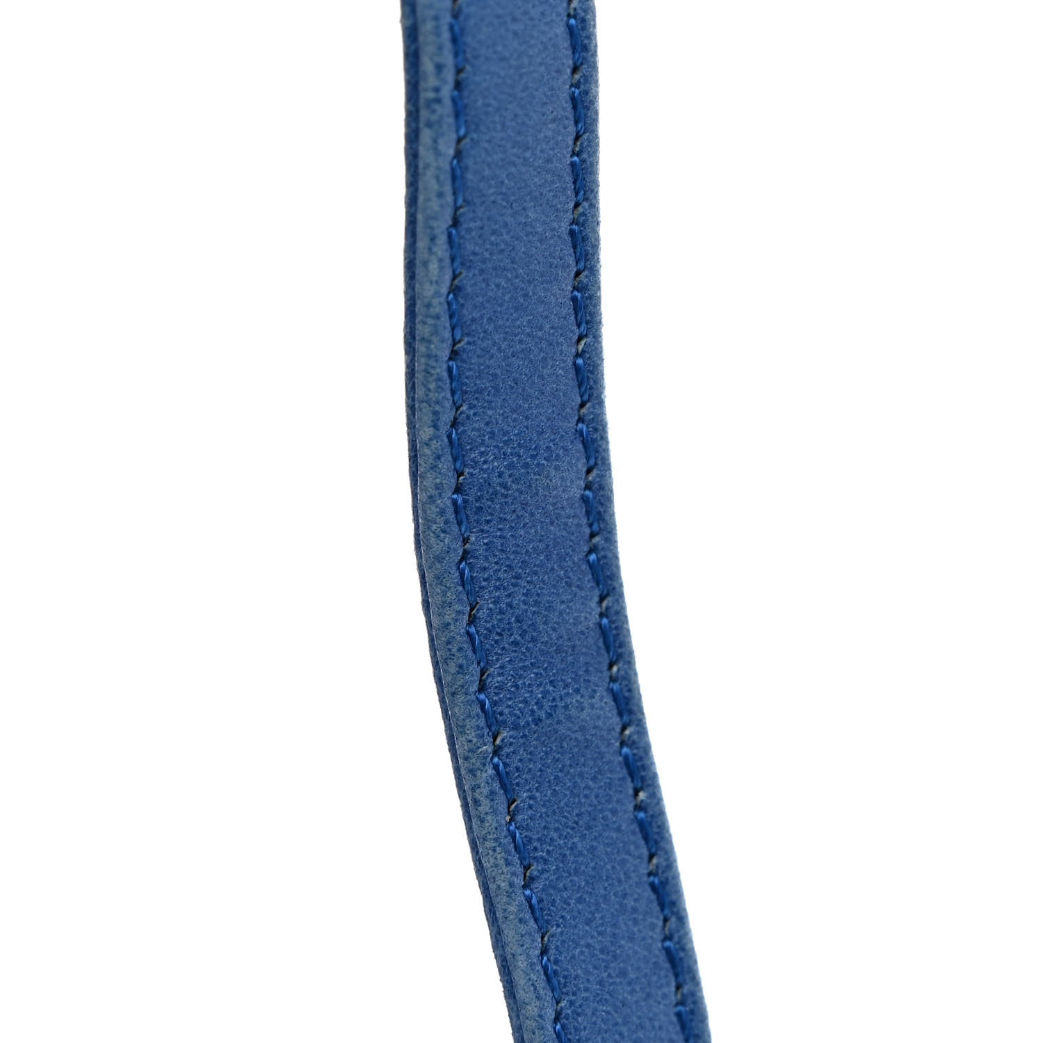 Fendi Suede Mini Half Moon Baguette Blue 11 of 13