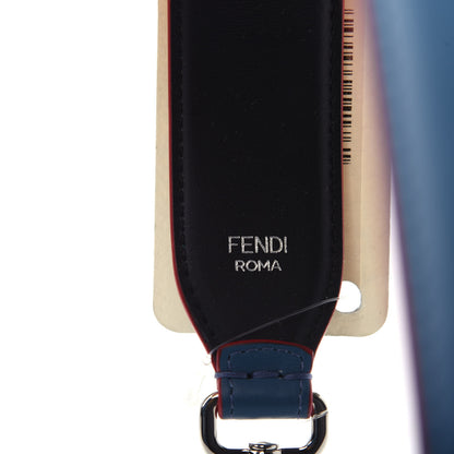 Fendi Vitello Century Elaphe Open Your Heart Bi-Color Strap You Balena Black 4 of 7