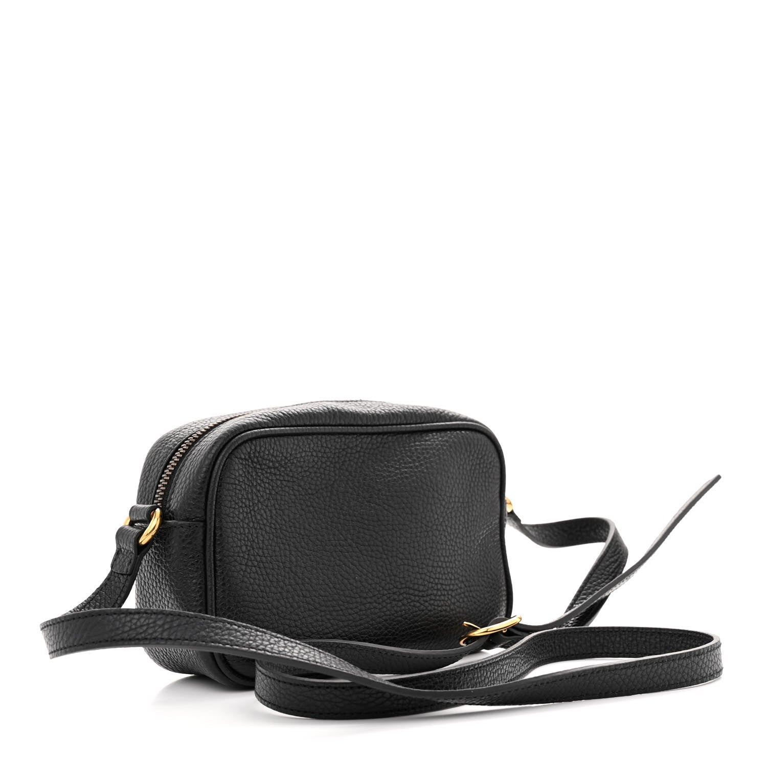 Gucci Pebbled Calfskin Mini Soho Disco Bag Black 3 of 10