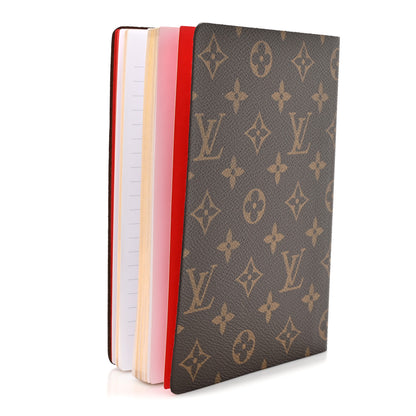 Louis Vuitton Monogram Kabuki Clemence Notebook 3 of 6