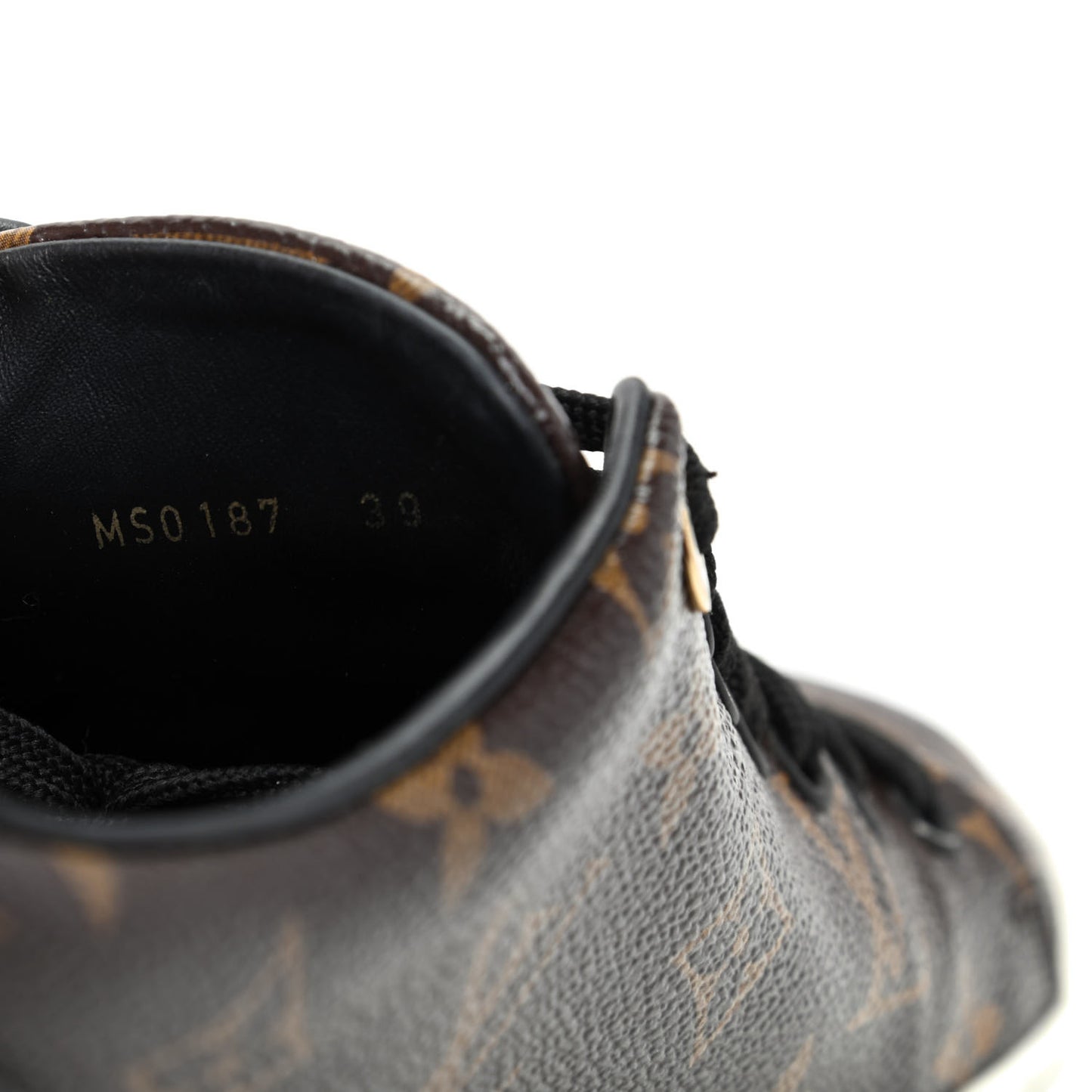 Patent Monogram Frontrow Sneakers 39