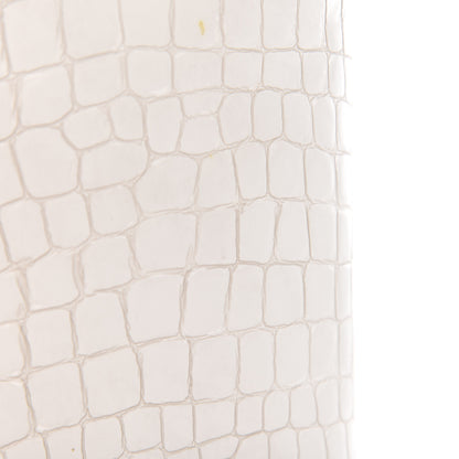 Stella McCartney Embossed Crocodile Effect Bucket Bag Ivory 12 of 12
