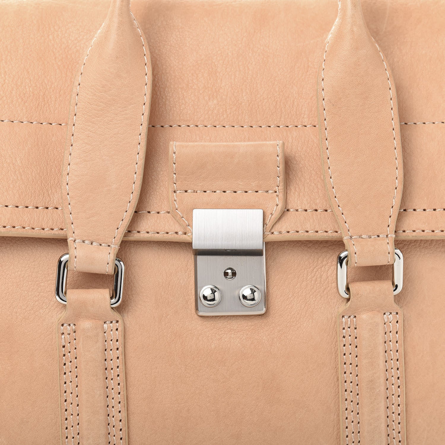 3.1 Phillip Lim 3.1 Natural Calfskin Medium Pashli Satchel 11 of 13