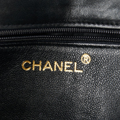 Chanel Lambskin Diamond CC Flap Black 6 of 11