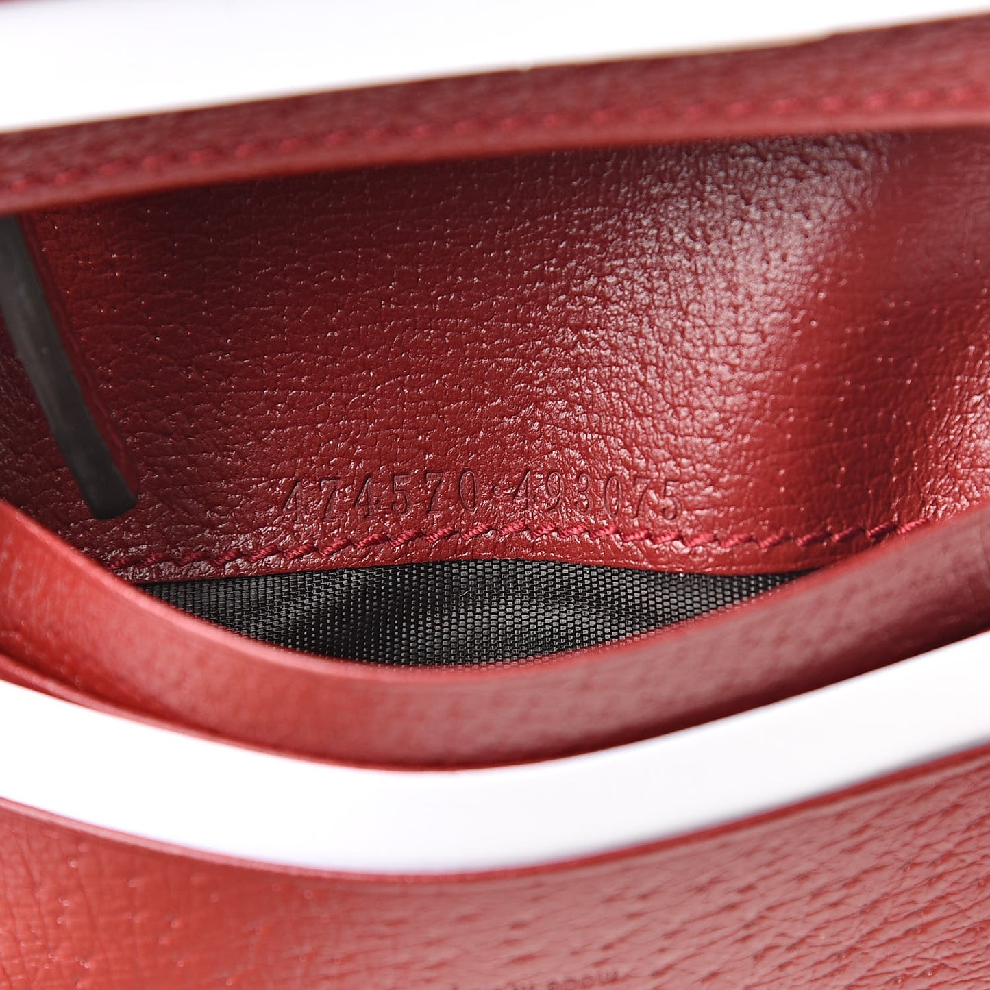 GG Supreme Monogram Tian Card Case Beige Multicolor Red