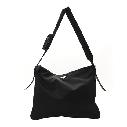 Prada Re-Nylon Tessuto Large Shoulder Bag Black 1 of 10