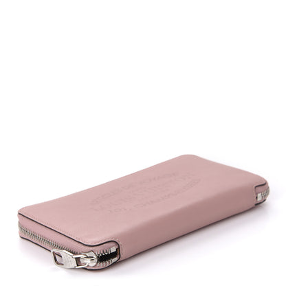 Louis Vuitton Calfskin Articles de Voyage Zippy Wallet Pink 4 of 10