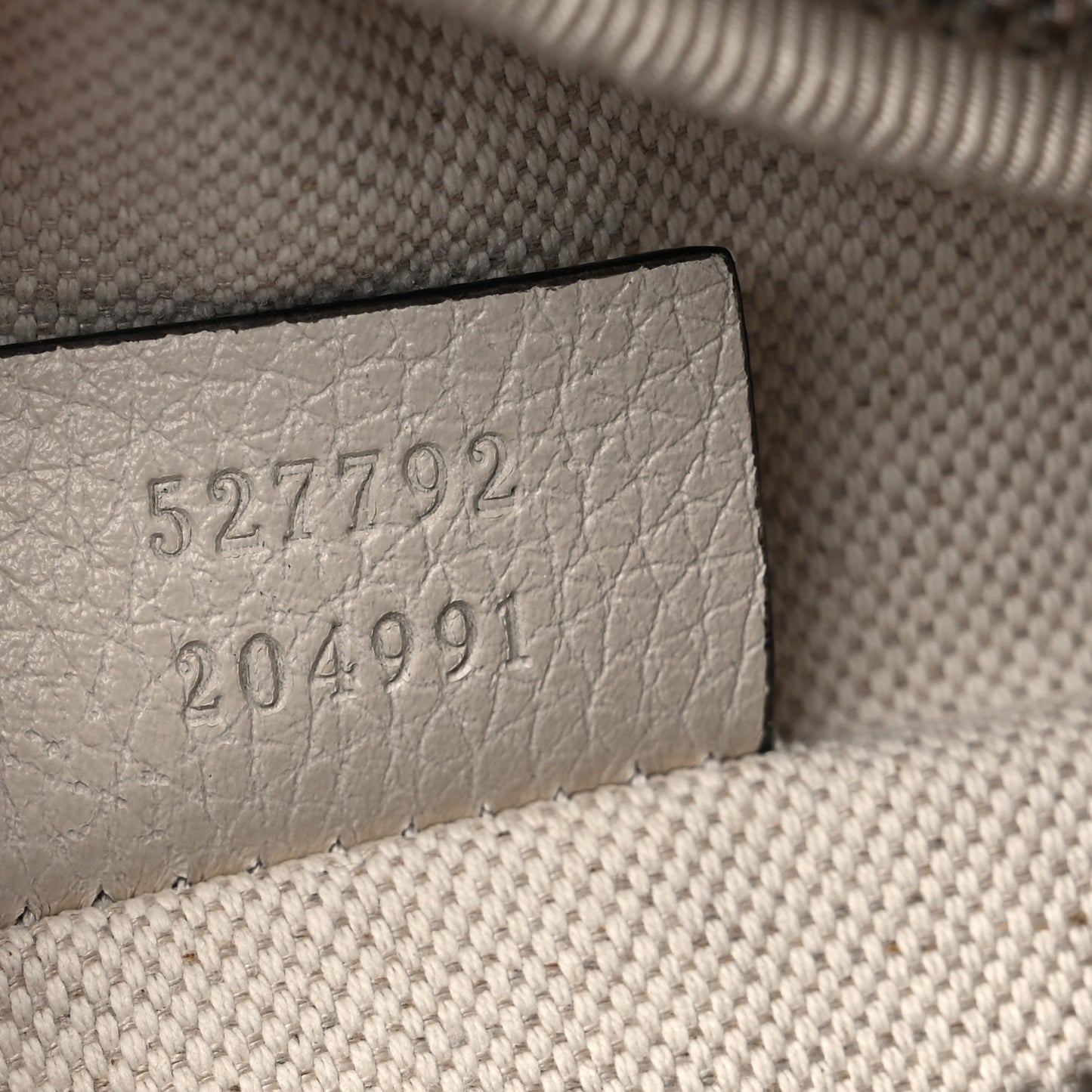 Grained Calfskin Small Logo Belt Bag White