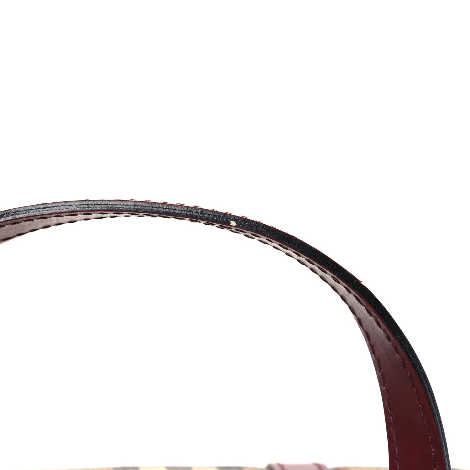 Burberry Haymarket Check Barrel Bag Brown 11 of 12