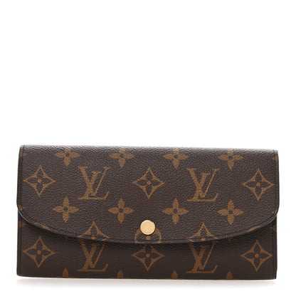 Louis Vuitton Monogram Emilie Wallet Fuchsia 1 of 11