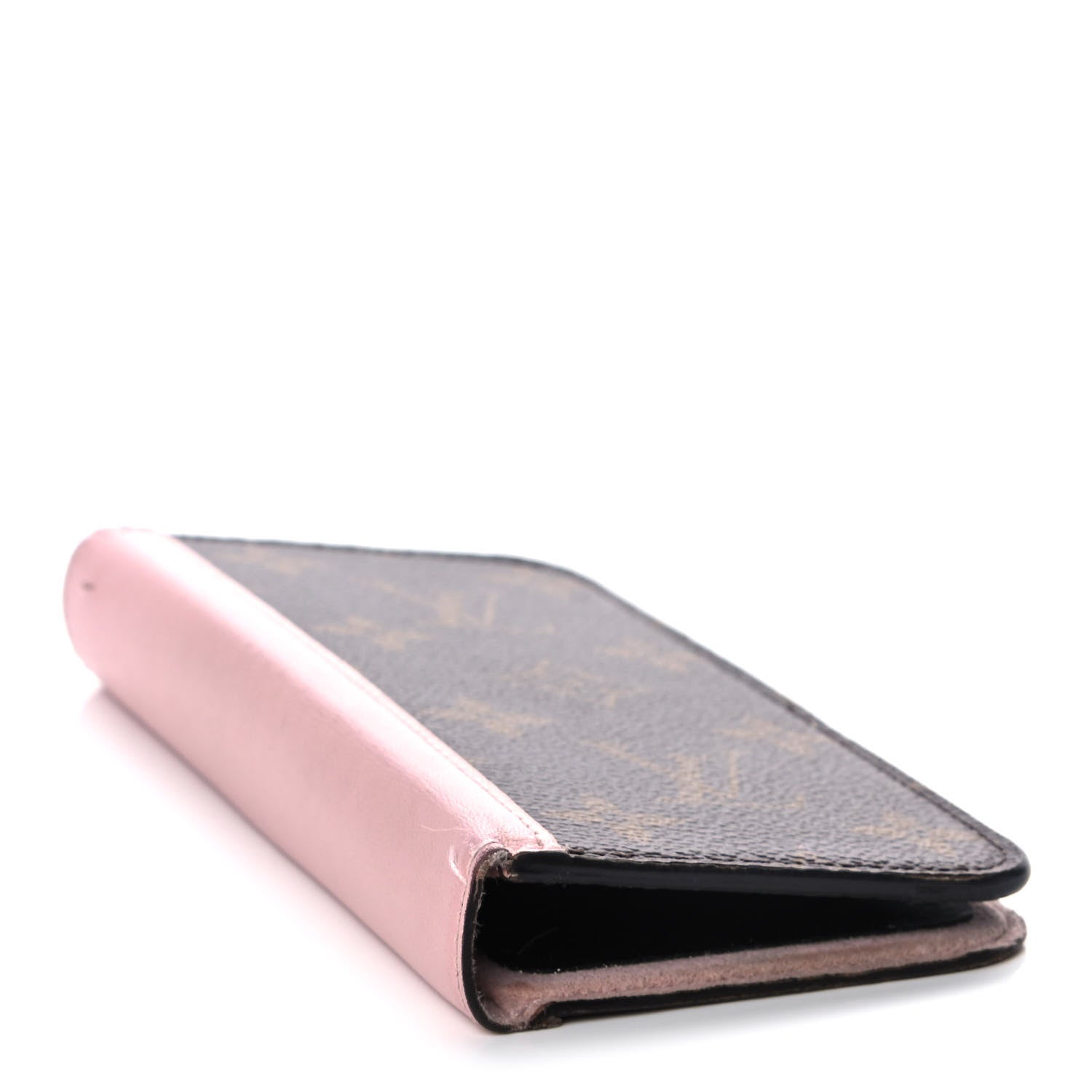 Louis Vuitton Monogram iPhone XS Max Folio Case Rose Ballerine