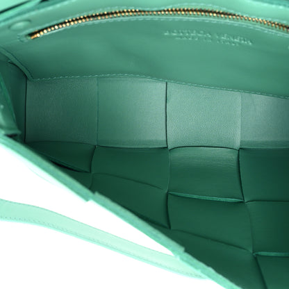 Bottega Veneta Nappa Maxi Intreccio Cassette Bag Mermaid 5 of 8