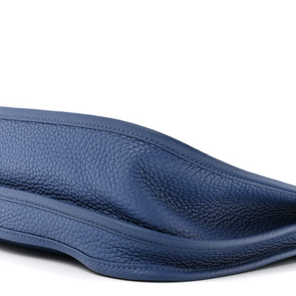 Hermes Taurillon Clemence EVELYNE III PM  Bleu Agate 9 of 10