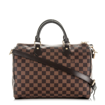 Louis Vuitton Damier Ebene Speedy Bandouliere 30 1 of 8