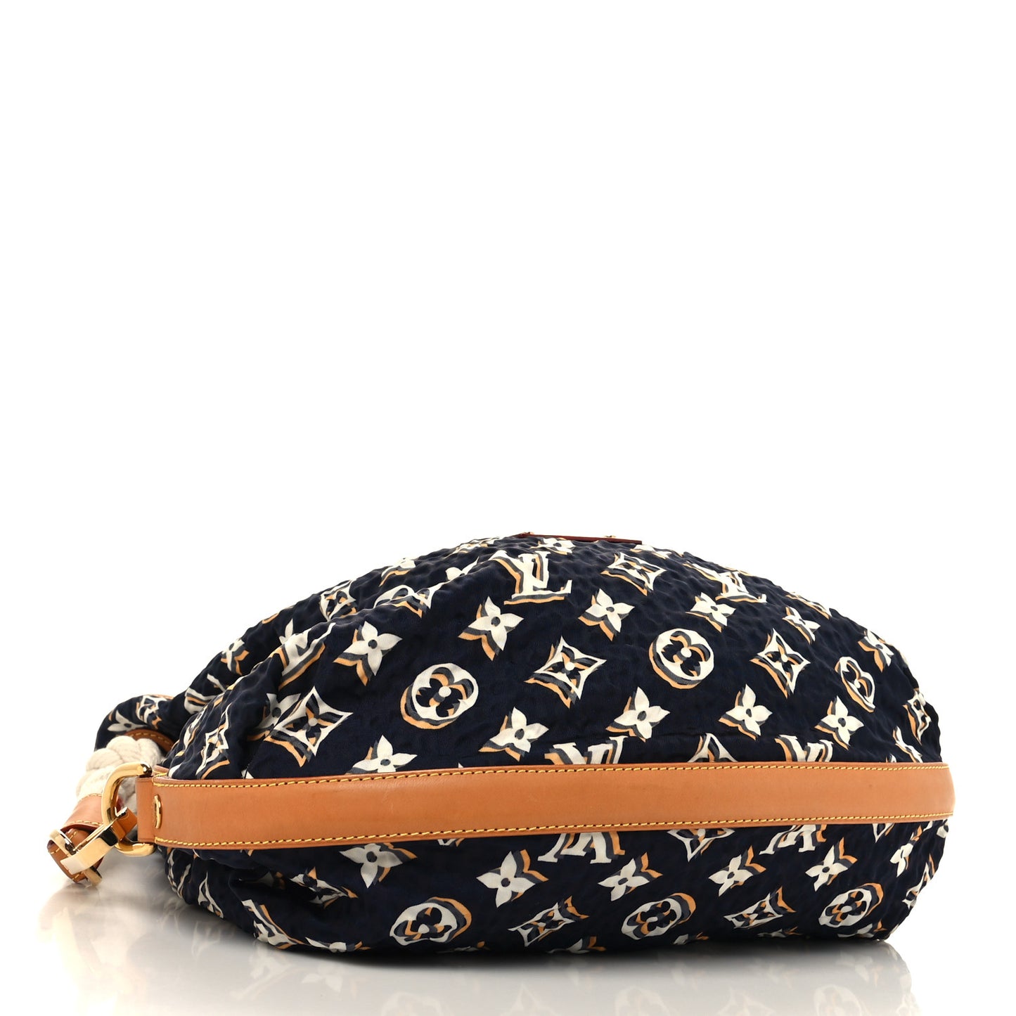 Canvas Monogram Cruise Bulles MM Navy
