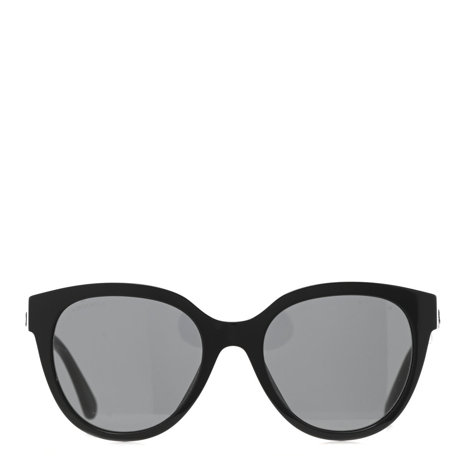 Chanel Acetate CC Butterfly Sunglasses 5414-A Black 2 of 8