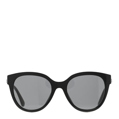 Chanel Acetate CC Butterfly Sunglasses 5414-A Black 2 of 8